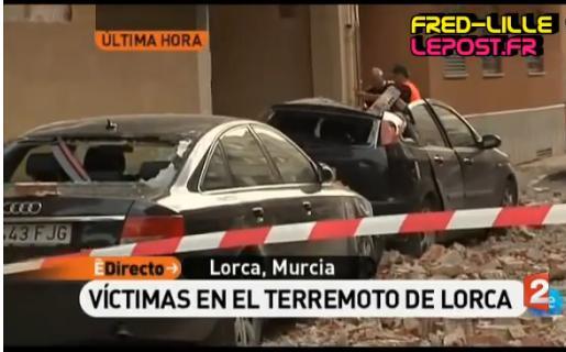 Espagne séisme mortel a fait au moins dix morts